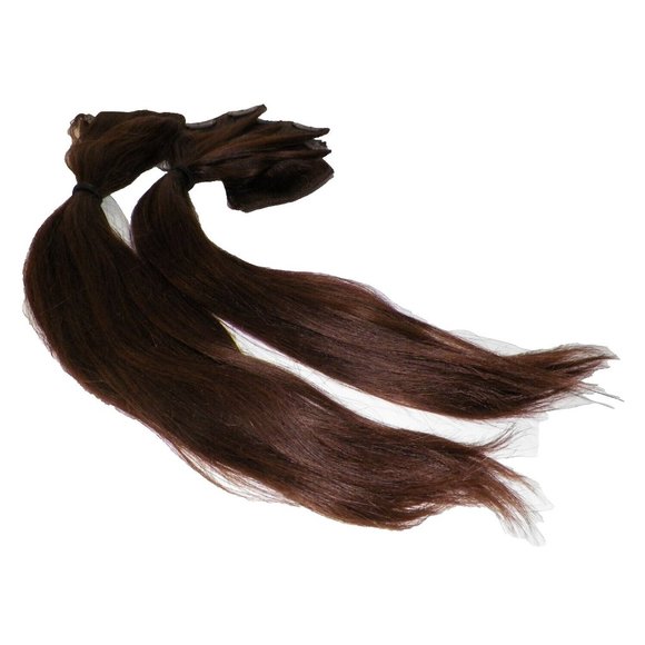 NIP Apex 16 Inches #4 Med Brown 100% Human Remy Hair Clip In Extensions 7pc - Picture 7 of 11